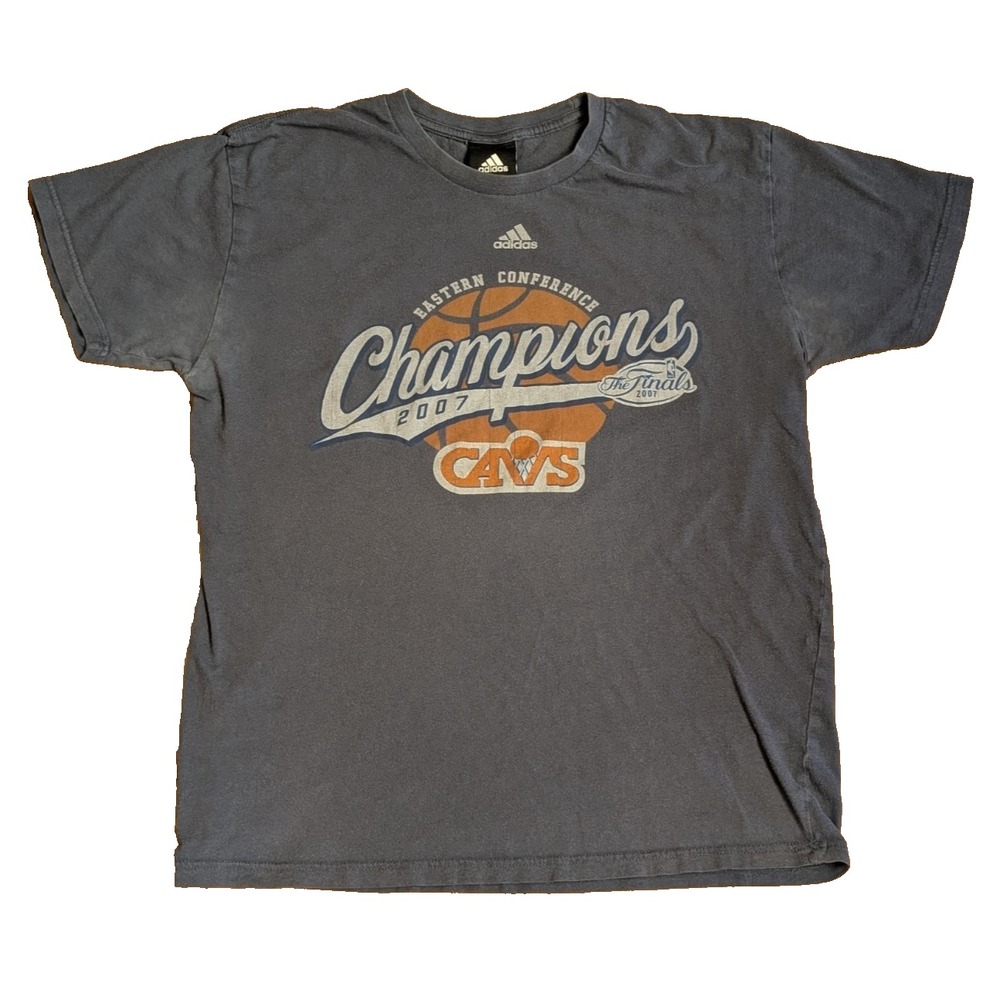 Cleveland Cavaliers 2007 NBA Eastern Conference Champions Adidas Shirt Women's L